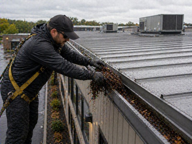 Commercial Gutter Cleaning in Denver County, CO