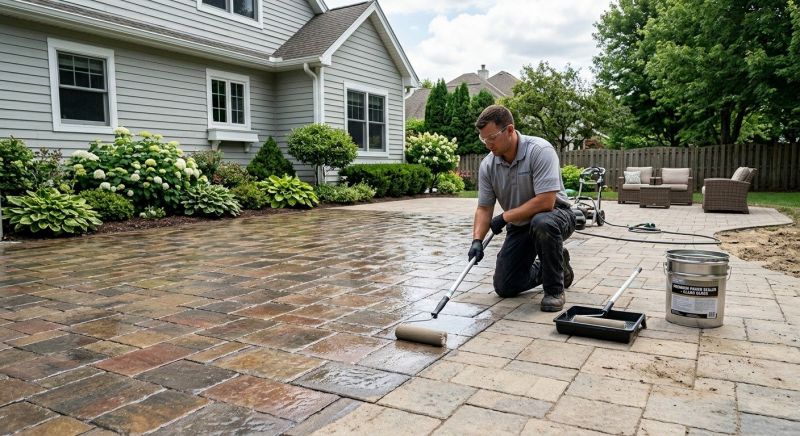 Pool Patio Sealing in Bellevue, WA