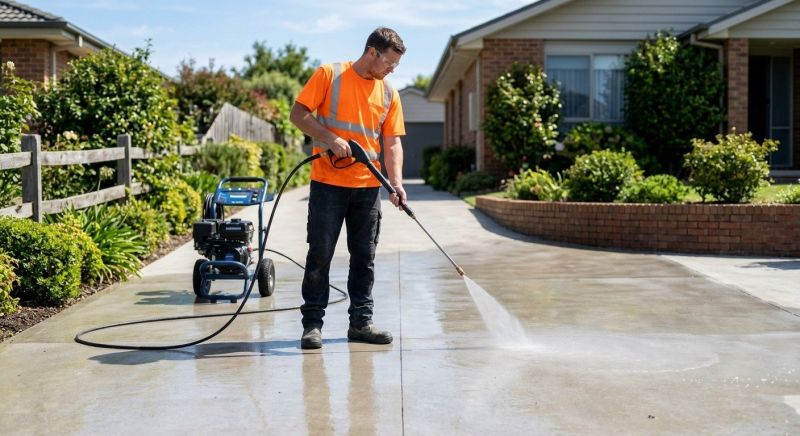 Driveway Power Washing Service